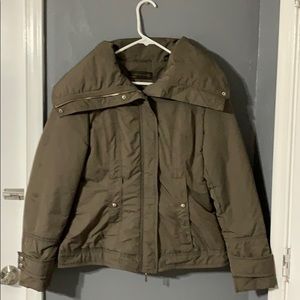 army green coat